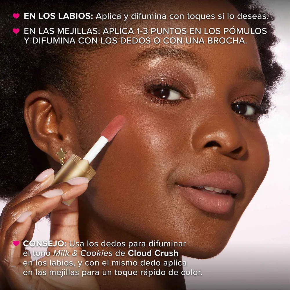 Too Faced Cloud Crush Whipped Lip & Cheek Color Milk & Cookies, foto 5