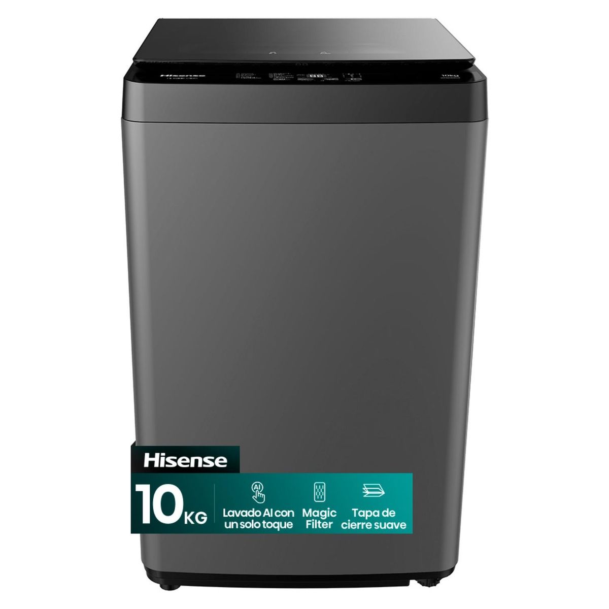 HISENSE - Lava Carga Superior WT3K1031UT 10 Kg Hisense