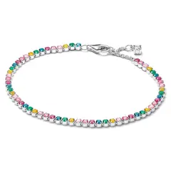 PANDORA - Brazalete De Tenis Arcoíris