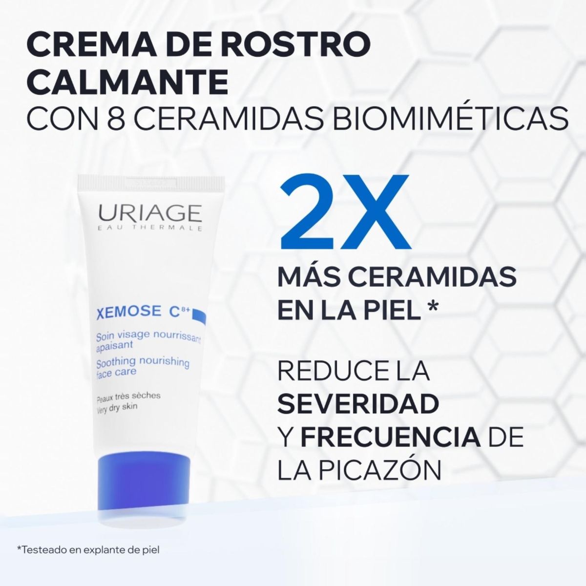 URIAGE - Xemose C8+ Crema Facial Uriage