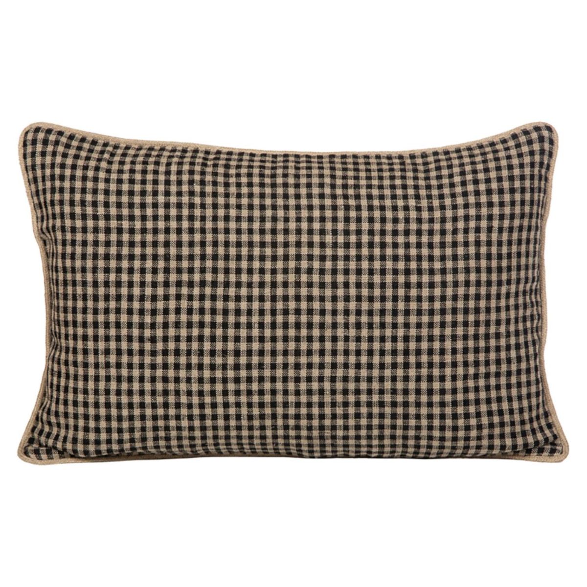 LA BLANQUERIA - Funda Lino Piana Charbon 40X60 Cm La Blanquería