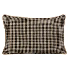 LA BLANQUERIA - Funda Lino Piana Charbon 40X60 Cm La Blanquería