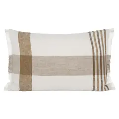 LA BLANQUERIA - Funda Cojín Aalborg Tabac 40X60 Cm La Blanquería
