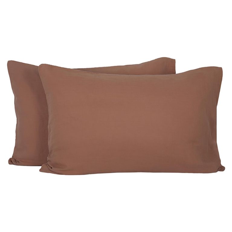 Funda Mykonos Mocaccino 50X70 Cm - Set De 2 La Blanquería