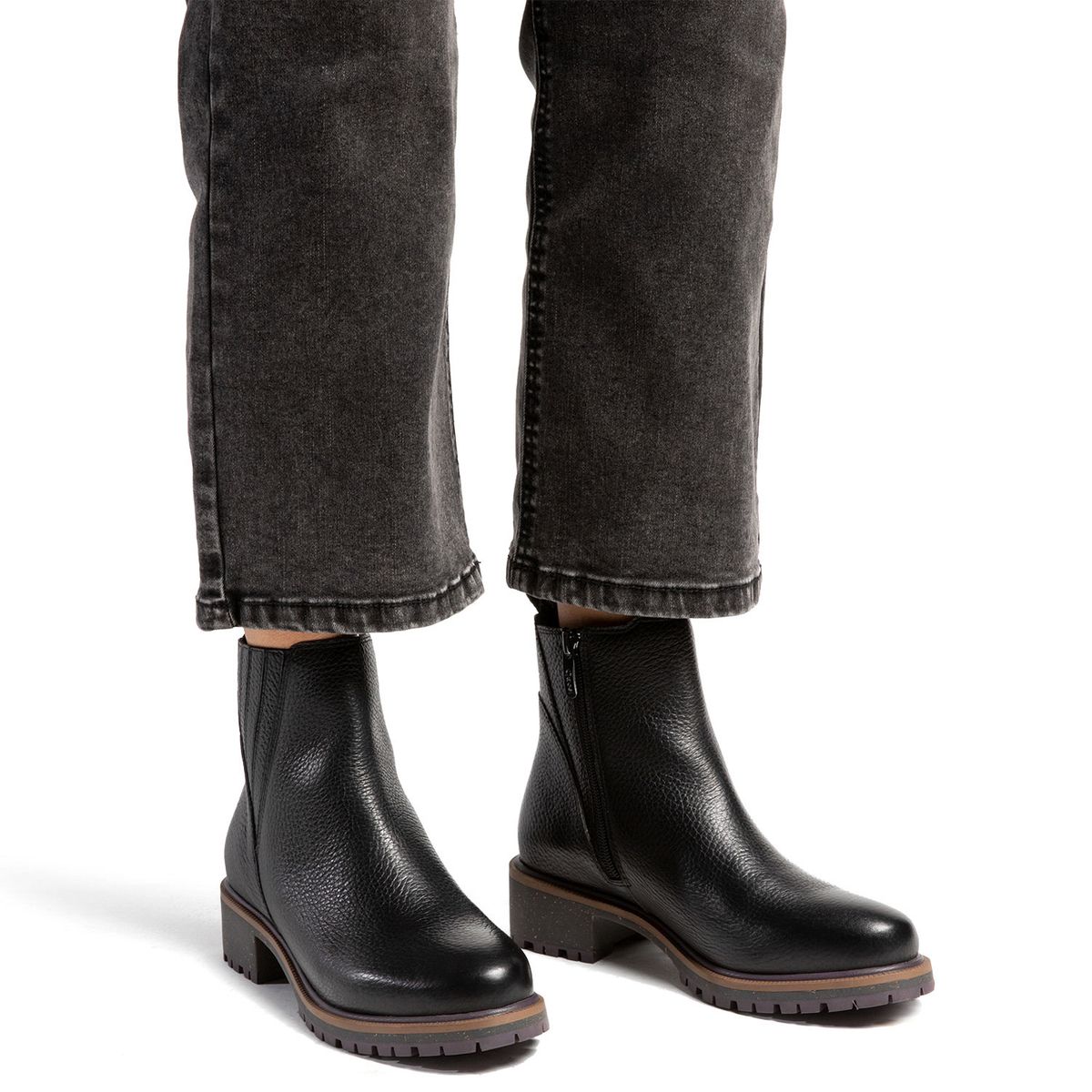 GACEL - Botin Mujer Negro Gacel