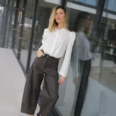 C DEL PILAR - Pantalón Balloon Mujer