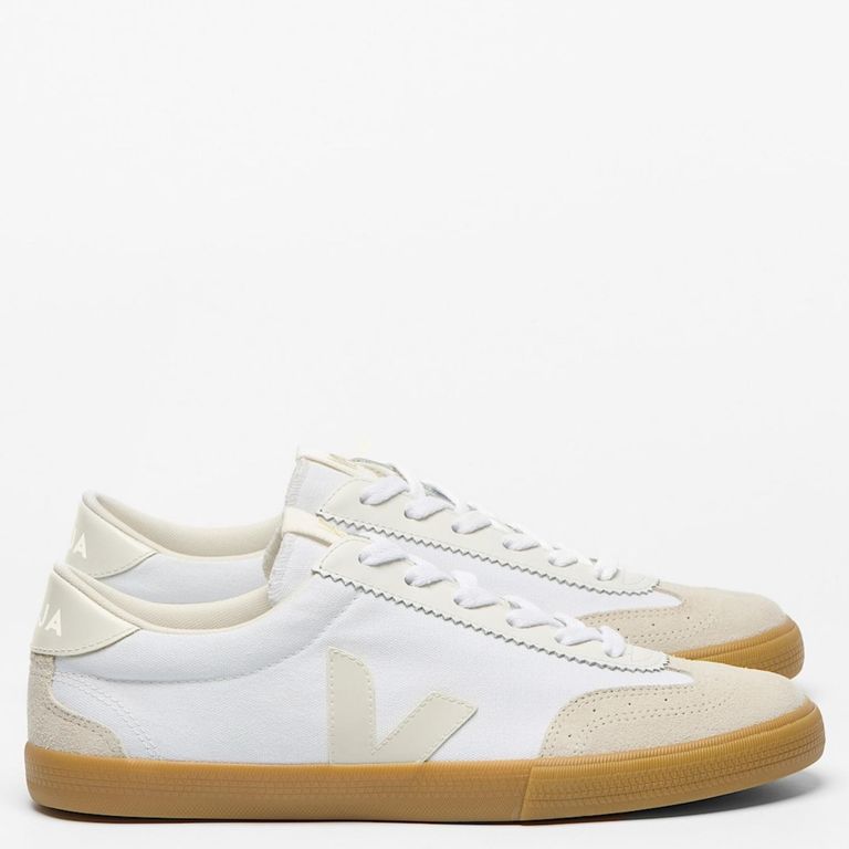 Volley Canvas White Pierre Natural Zapatilla Urbana Mujer Blanco
