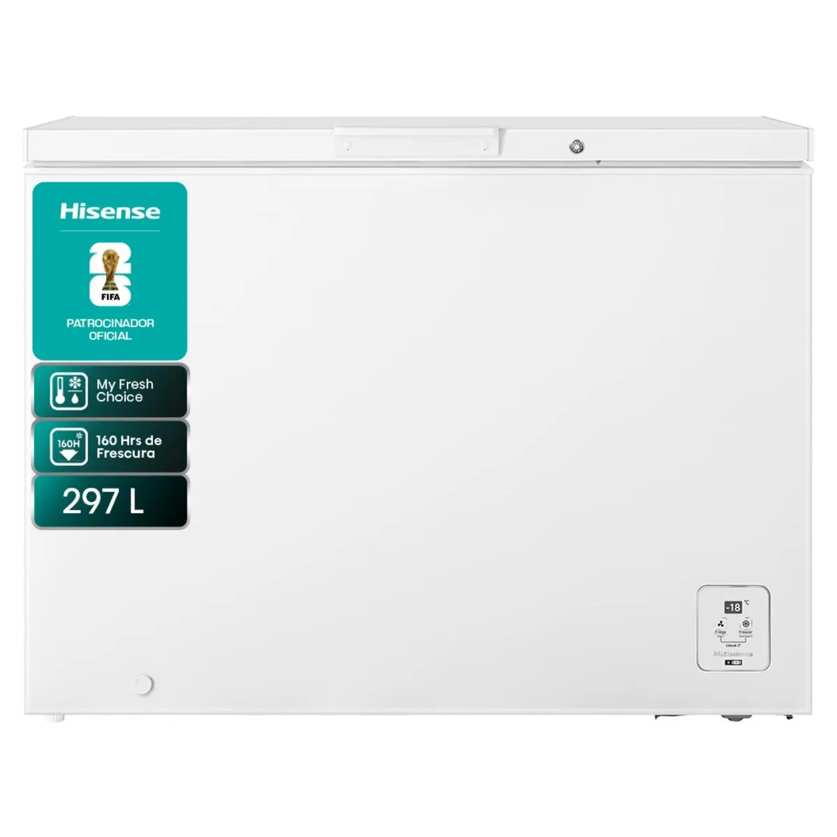 HISENSE - Freezer Horizontal 297 Litros Frost FT300 Hisense