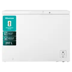 HISENSE - Freezer Horizontal 297 Litros Frío Directo FT300N1AWF
