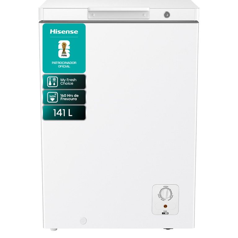 HISENSE Freezer Horizontal 141 Litros Frío Directo FT145N1BWF