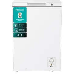 HISENSE - Freezer Horizontal 141 Litros Frío Directo FT145N1BWF