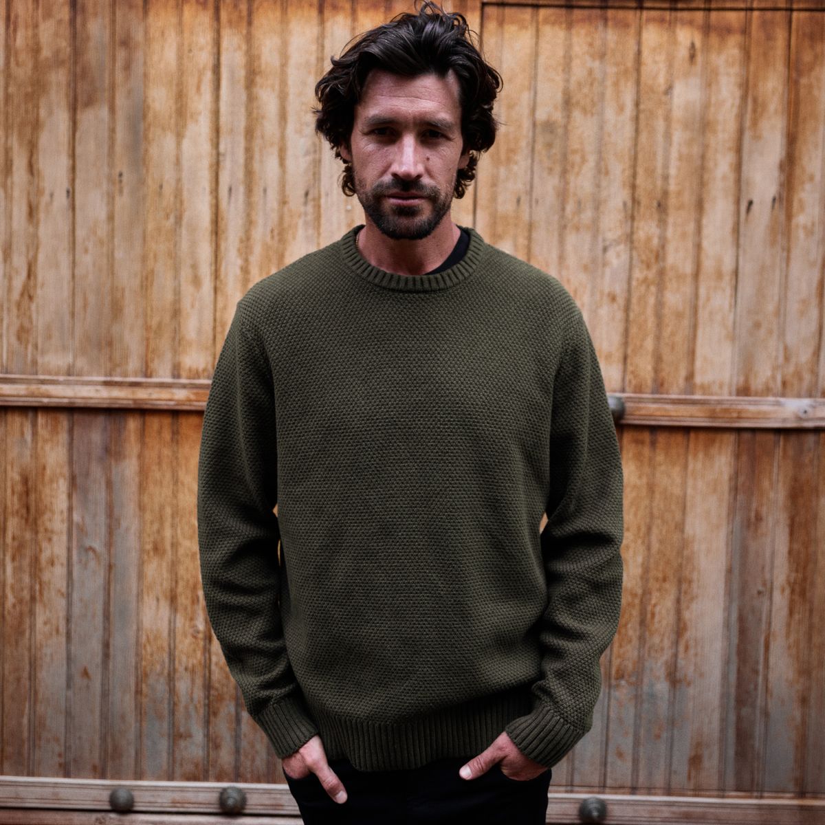 WILD LAMA - Sweater Etore Reciclado Hombre Wild Lama
