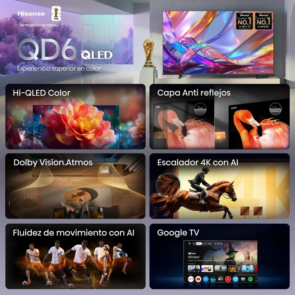 Hisense 55QD68SG, foto 3