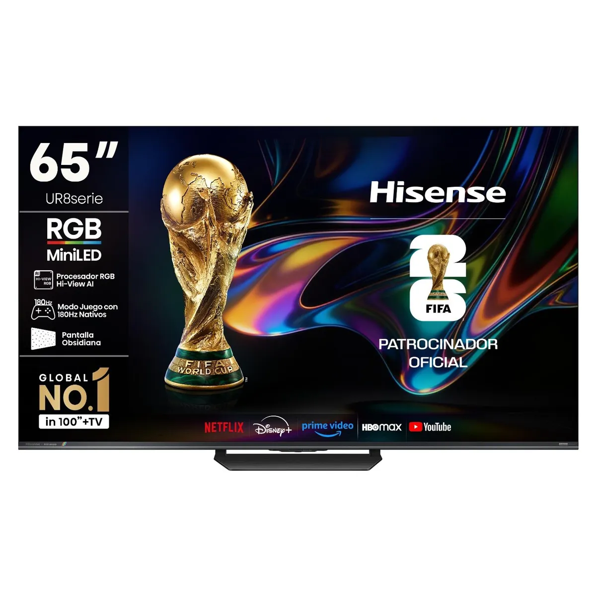 HISENSE - QLED Smart Tv 65" RGB Mini Led UR8SG Hisense