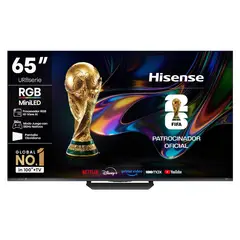 HISENSE - QLED Smart Tv 65" RGB Mini Led UR8SG