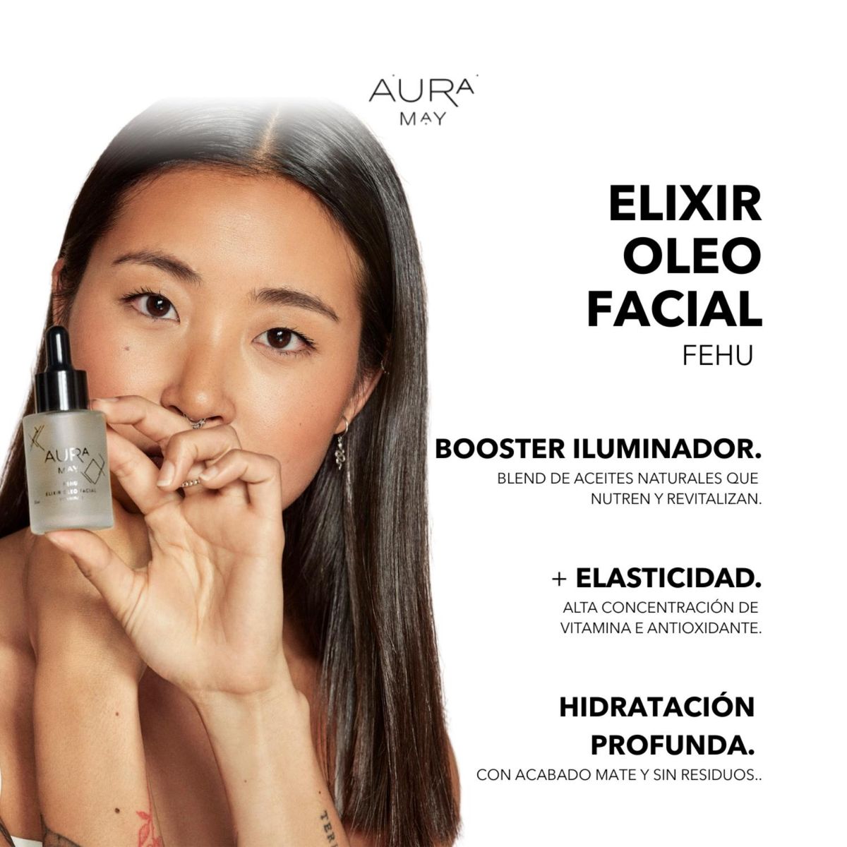 AURA MAY - Fehu - Elixir Oleo Facial 30ml Aura May