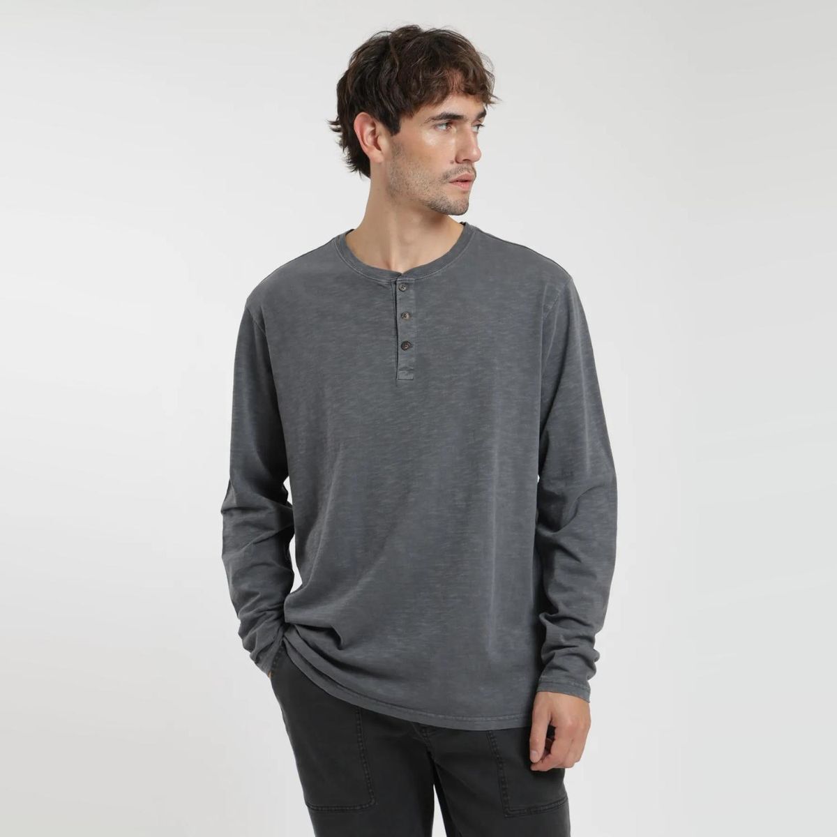 FROENS - Polera Manga Larga Mao Hombre Froens