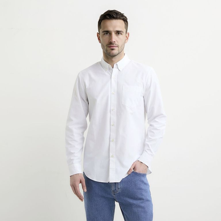 Camisa Manga Larga Hombre