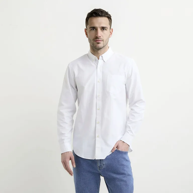 Camisa Manga Larga Hombre