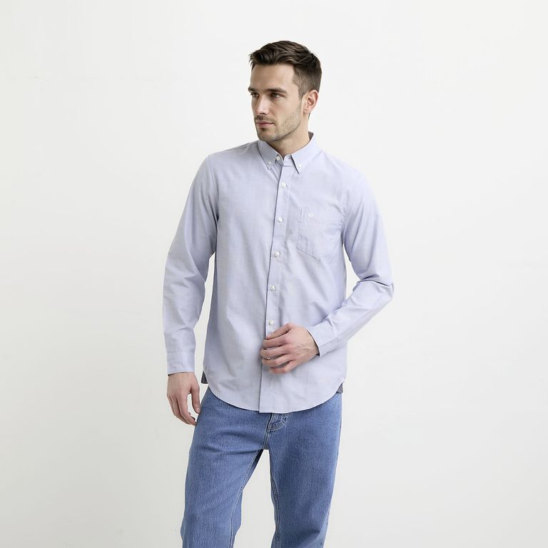 Camisa Manga Larga Hombre