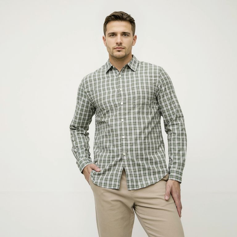 DOCKERS Camisa Hombre