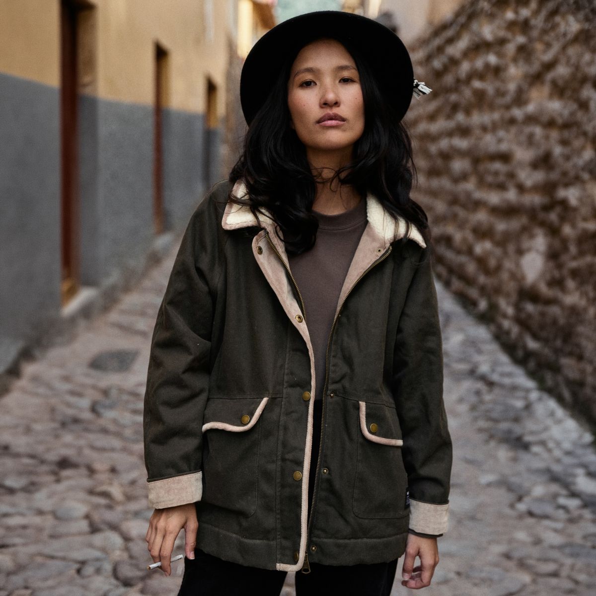 WILD LAMA - Chaqueta Mujer Wild Lama