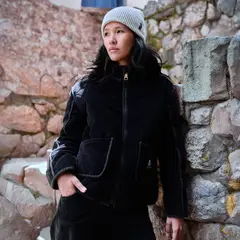 WILD LAMA - Chaqueta Mujer