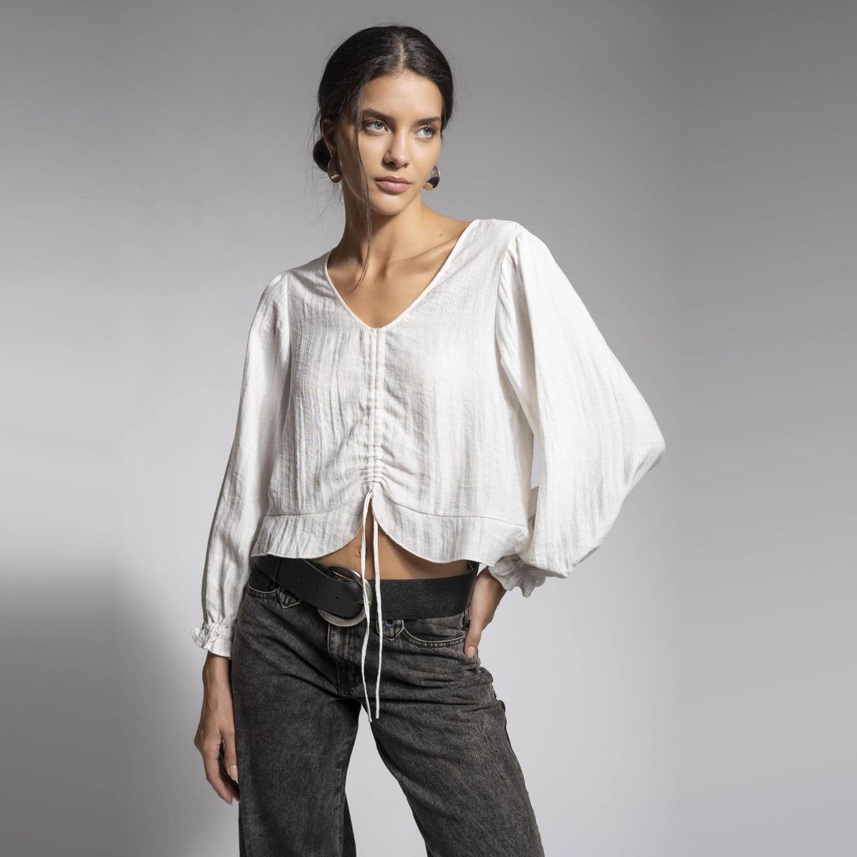 LOLITA LPK - Blusa Alba Blanco Mujer Lolita LPK