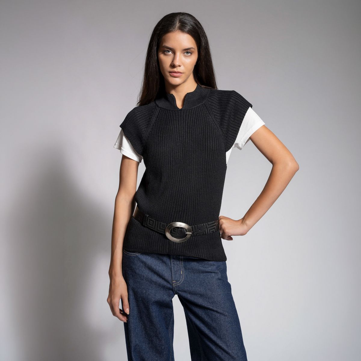 LOLITA LPK - Tejido Osaka Negro Mujer Lolita LPK