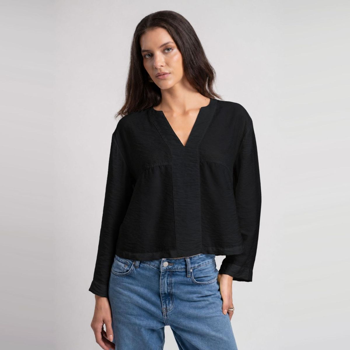 LOLITA LPK - Blusa Akira Negro Mujer Lolita LPK