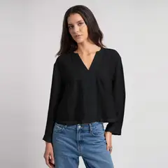 LOLITA LPK - Blusa Akira Negro Mujer