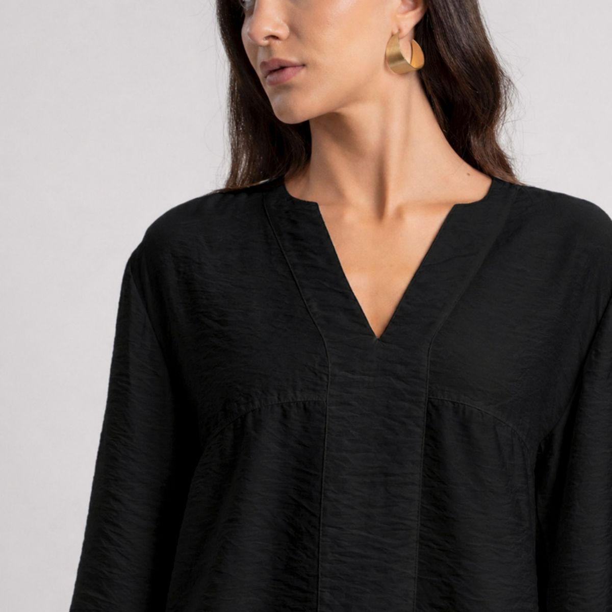 LOLITA LPK - Blusa Akira Negro Mujer Lolita LPK