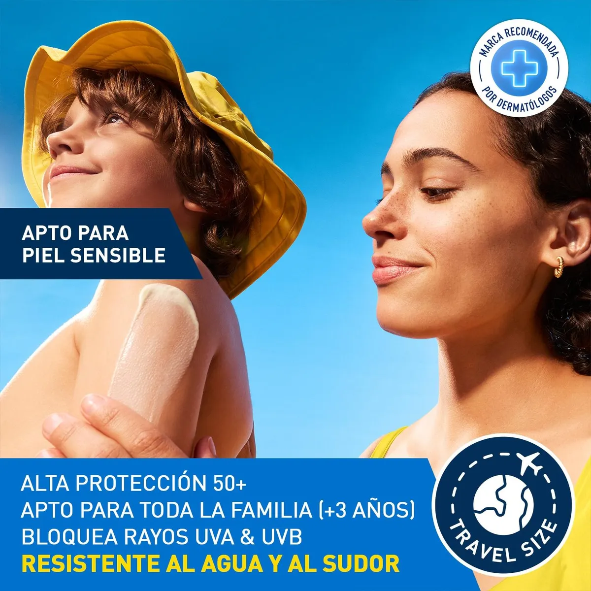 CERAVE - Protector Solar Hidratante Rostro y Cuerpo FPS 50 Cerave