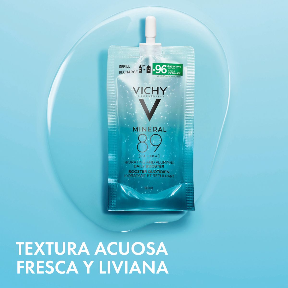 VICHY - Mineral 89 Booster Hidratante Refiller 50 ml Vichy