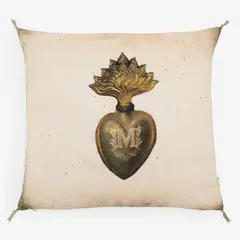 BONCOEURS - Cojín Mona Heart Lin 50X50 Cm Bon Coeurs