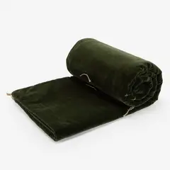 CARAVANE - Sofá Cover Velour Lavé Laurier 85X185 Cm