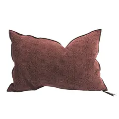 MAISON DE VACANCES - Cojín Stone Washed Jacquard Kilim Chianti 40X60 Cm