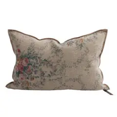 MAISON DE VACANCES - Cojín Printed Wabisabi Linen Pompadour Nude 40X60 Cm