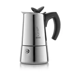 BIALETTI - Cafetera Musa 6T Acero Inoxidable 235ml