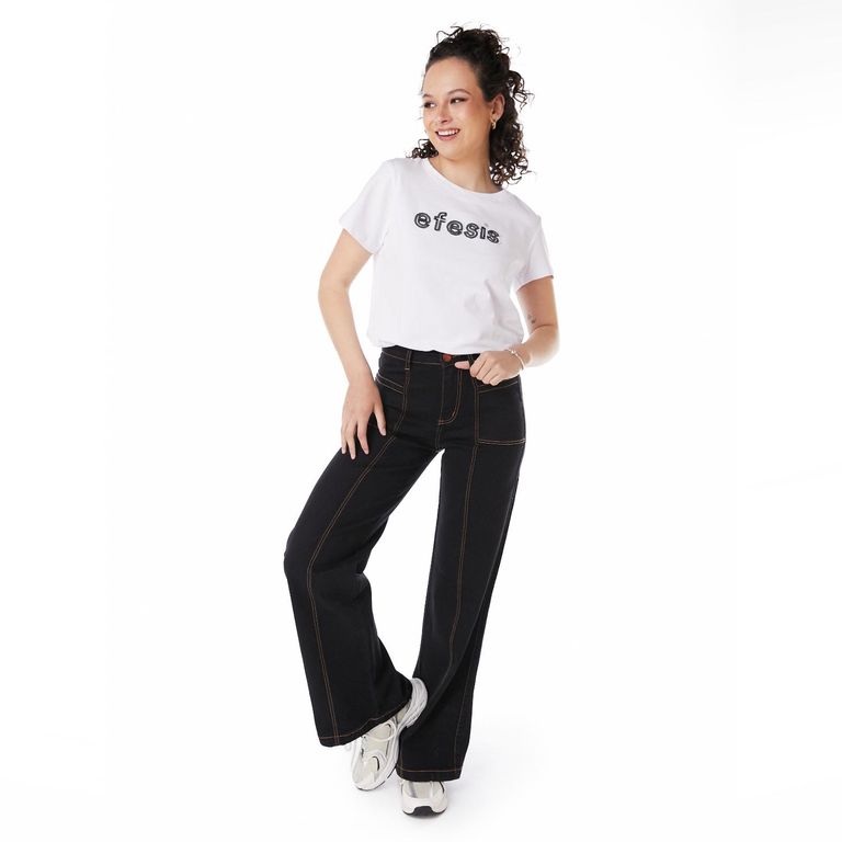 EFESIS Jeans Tiro Medio Mujer