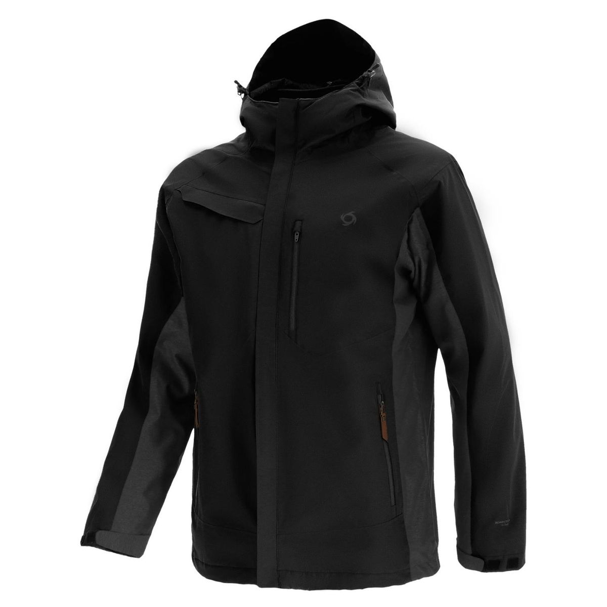 DOITE - Parka Deportiva 3 en 1 Terranova Hombre Negra Doite