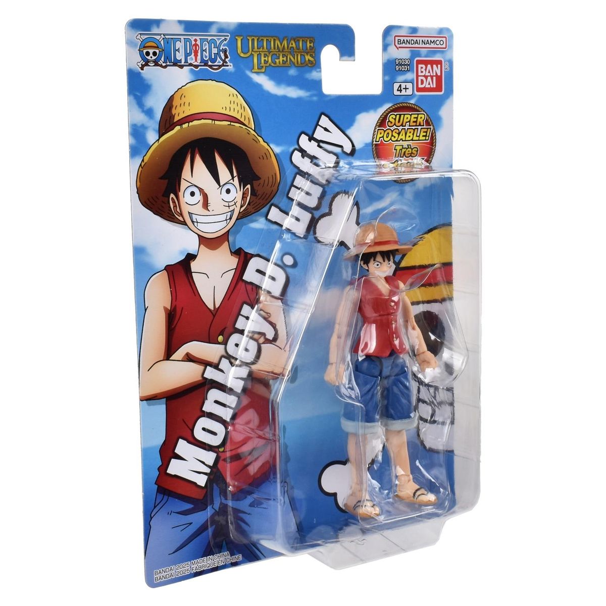 ONE PIECE - Figura 13 Cms Monkey D Luffy One Piece