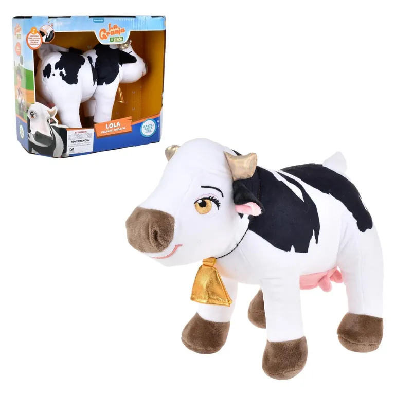 Peluche Musical 35Cm Vaca Lo La Granja