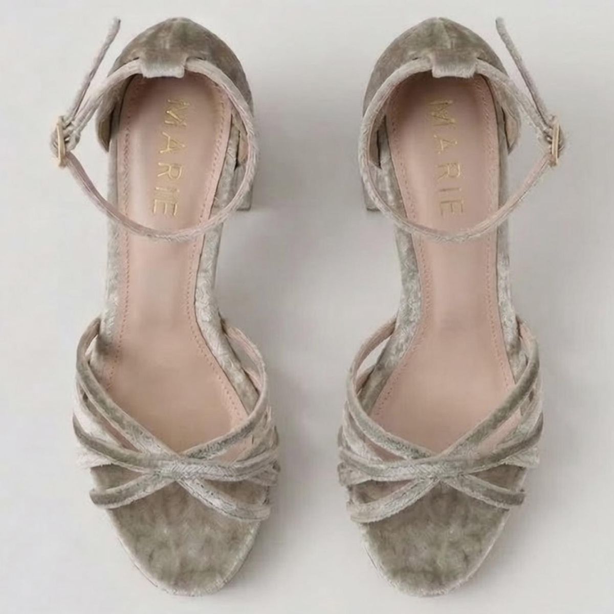 MARIE THE BRAND - Zapatos Formales Mujer Beige Marie The Brand