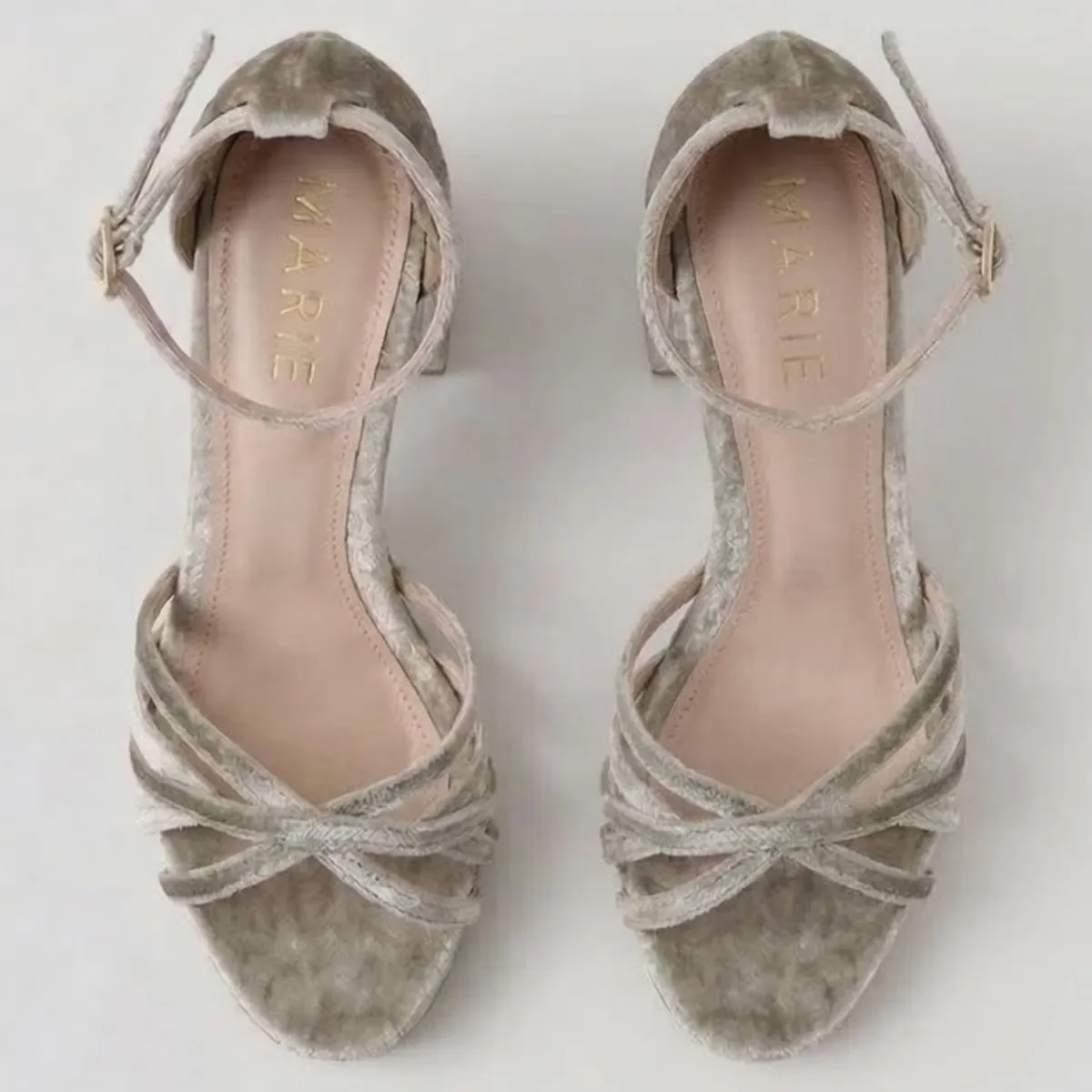 MARIE THE BRAND - Zapatos Formales Mujer Beige Marie The Brand