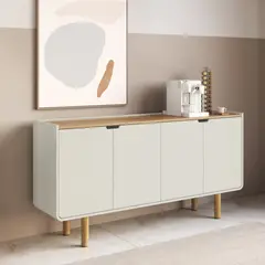 DECOCASA - Buffet 4 Puertas Aura 28095 Off White