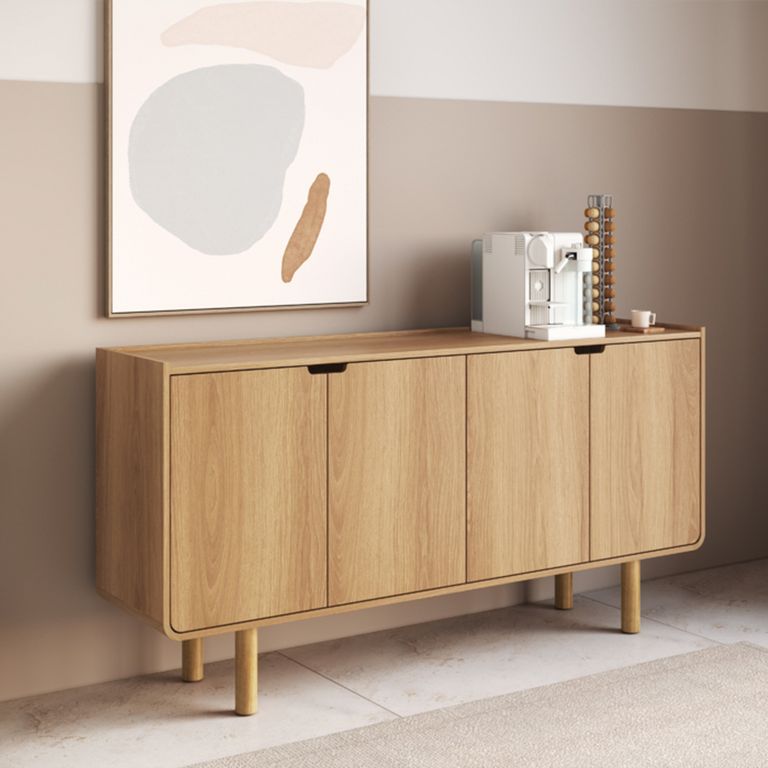 DECOCASA Buffet 4 Puertas Aura 28095 Natural