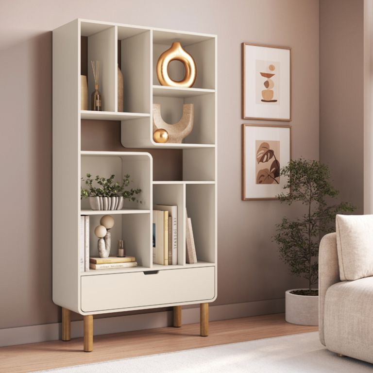 DECOCASA Estante Aura 28107 Off White