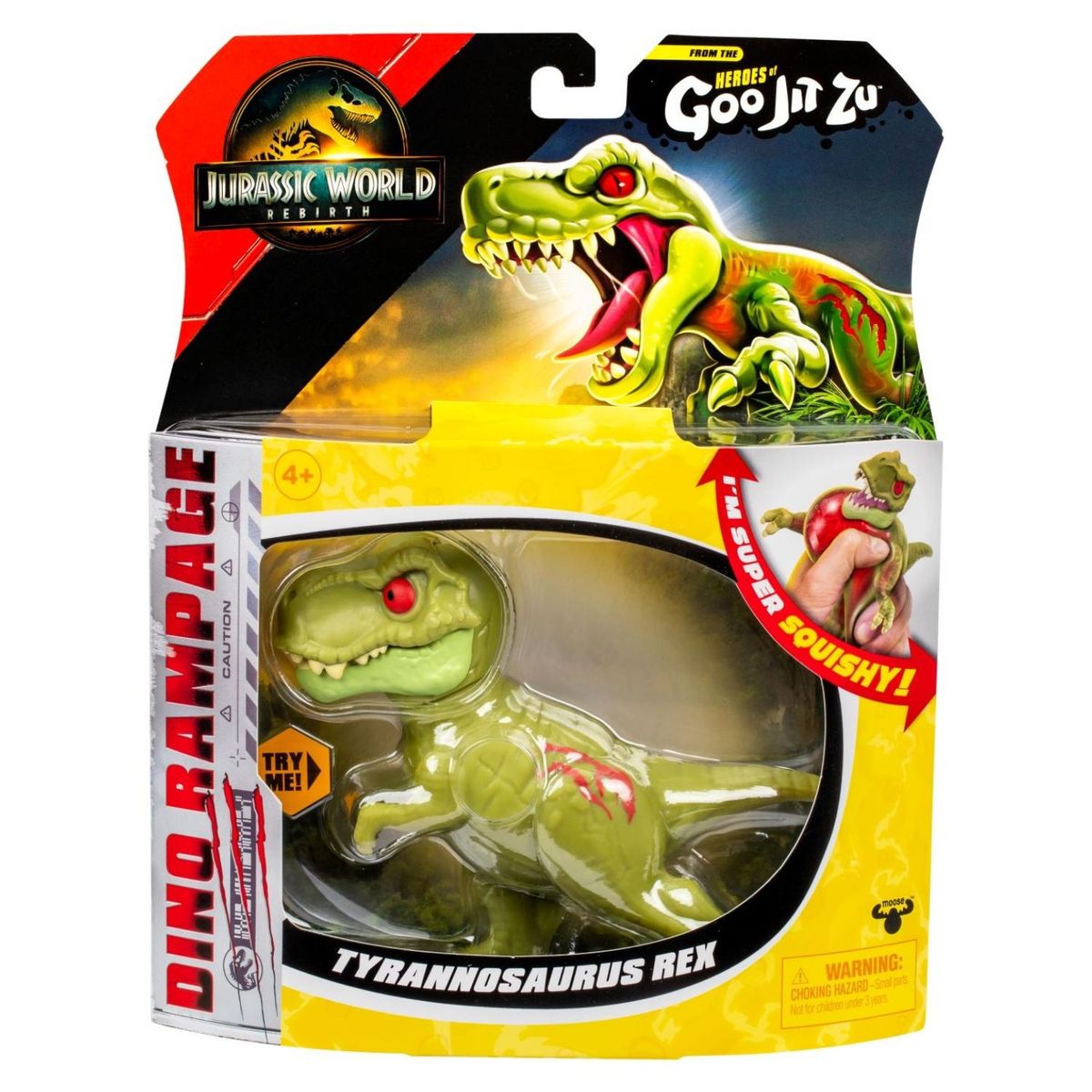 GOO JIT ZU - Figura Coleccionable Jurassic World Asst Goo Jit Zu