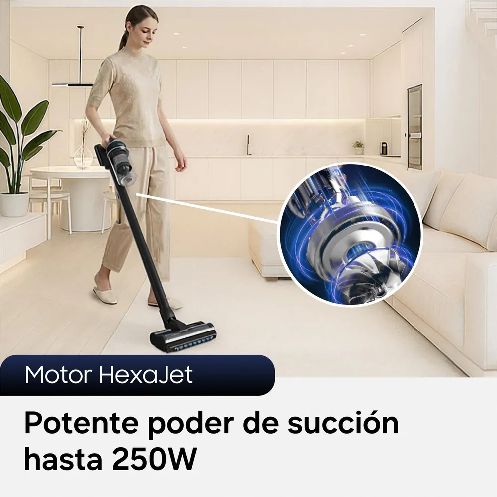 Samsung Jet 85 S Pet VS70H25WLG Black Chrometal, foto 6